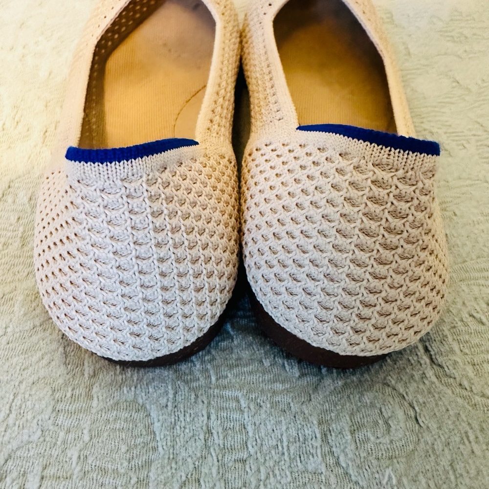 Rothy's Beige point Flats - Picture 3 of 3